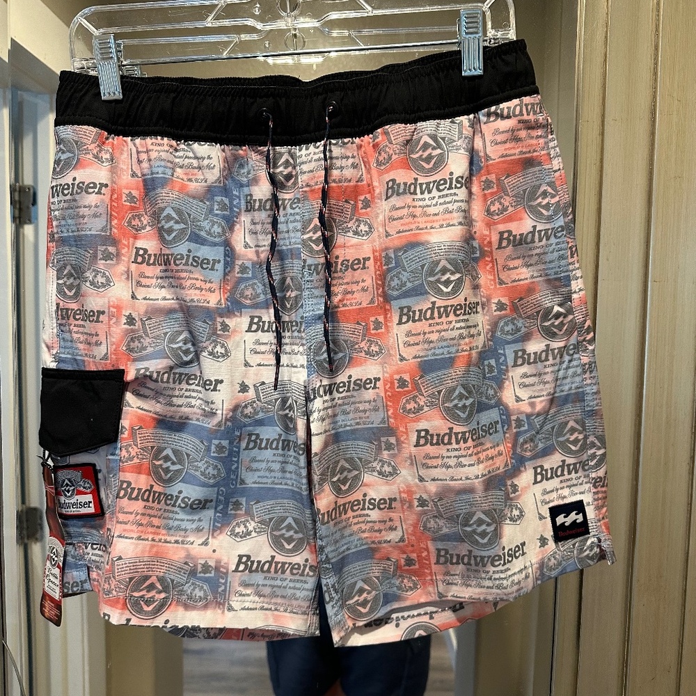 Billabong Budweiser swimsuit size small NWT